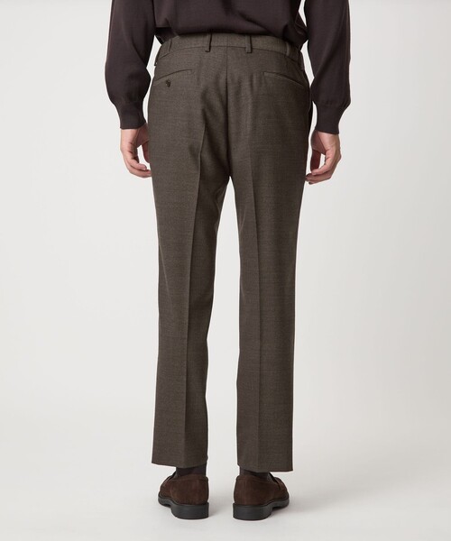 green label relaxing（グリーンレーベルリラクシング）の「A+ TWPU ホームスパン スタンダード イージー スラックス -ウォッシャブル・ストレッチ-（スラックス・メンズ・グレー/ダークグリーン/ブラウン・S/M/L/XL）」の13枚目の写真