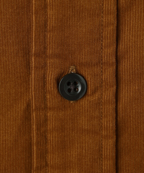 DANTON | コーデュロイ バンドカラー長袖シャツ WOMEN（シャツ