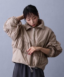 NICOLE white | デザインブルゾン(ブルゾン)