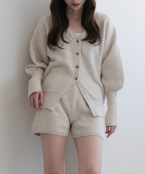raffime(ラフィミー)の「【セットアップ可能】メランジニットカーディガン(カーディガン/ボレロ・レディース・ブラウン/アイボリー/グレー・フリー)」の13枚目の写真