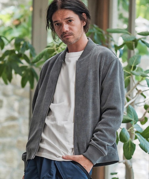 manielle ブルゾン mj10507-Metallic Coating Hooded Blouson ブルゾン（ブルゾン