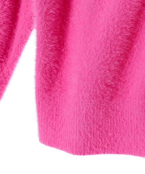 adidas（アディダス）の「adidas ORI FLUFFY CARDIGAN JW3645（カーディガン/ボレロ・レディース・ピンク・MEDIUM/LARGE）」の4枚目の写真