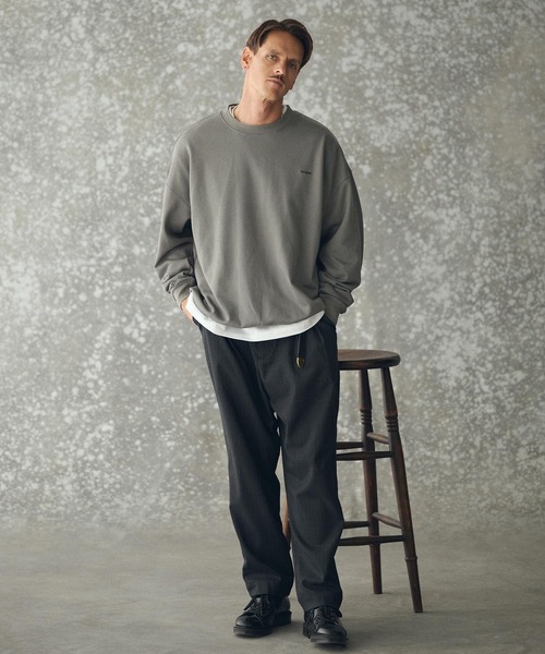 THEOREM(セオレム)の「mp14228- Routine TR Stripe Pants ピンストライプスラックス パンツ(TRM25-P024A)(スラックス・メンズ・ブラック系その他/ネイビー系/グレー系その他・S/M/L/XL)」の16枚目の写真