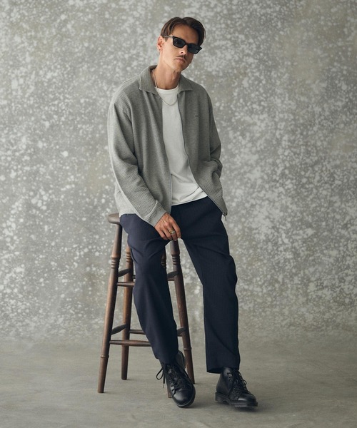THEOREM(セオレム)の「mp14228- Routine TR Stripe Pants ピンストライプスラックス パンツ(TRM25-P024A)(スラックス・メンズ・ブラック系その他/ネイビー系/グレー系その他・S/M/L/XL)」の19枚目の写真