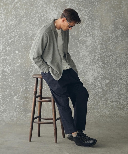 THEOREM(セオレム)の「mp14228- Routine TR Stripe Pants ピンストライプスラックス パンツ(TRM25-P024A)(スラックス・メンズ・ブラック系その他/ネイビー系/グレー系その他・S/M/L/XL)」の20枚目の写真