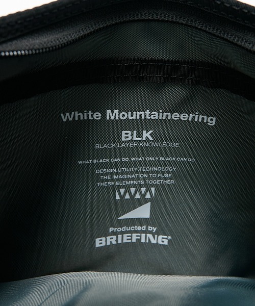 WHITE MOUNTAINEERING（ホワイトマウンテニアリング）の「【White Mountaineering / ホワイトマウンテニアリング】WM×BRIEFING DAILY SACOCHE（ショルダーバッグ・メンズ・ブラック・FREE）」の8枚目の写真