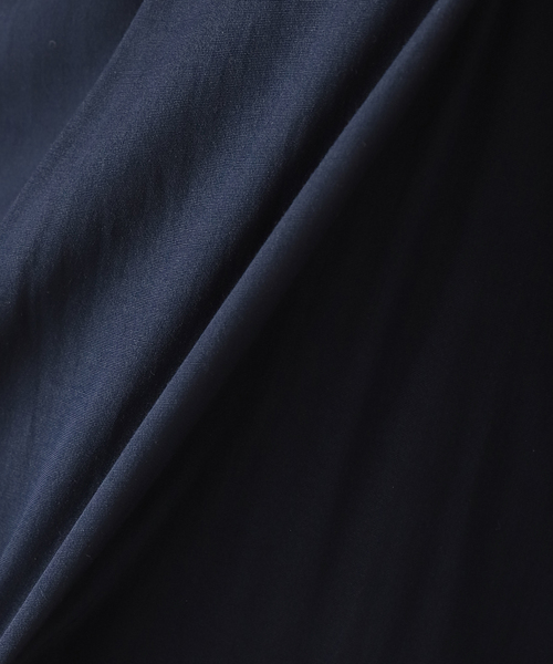 La TOTALITE（ラトータリテ）の「【洗える】カシュクールシャツワンピース（ワンピース・レディース・ネイビー/バーガンディー・38/36）」の12枚目の写真