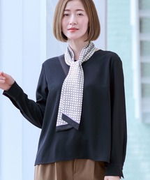 AOYAMA（アオヤマ）の「【4WAY】スカーフタイ付ブラウス/取り外し可能（シャツ/ブラウス）」