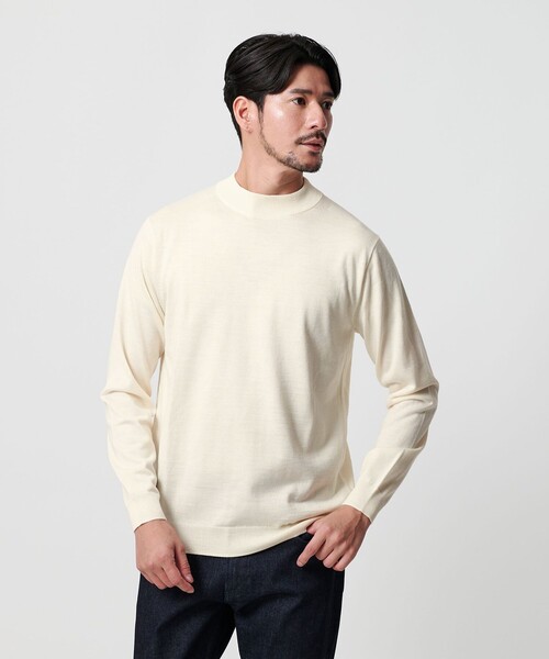 WEB限定 WARDROBE SMART】マシーンウォッシャブル ウールミックス