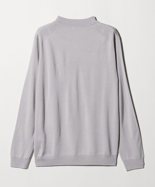 BEAUTY&YOUTH UNITED ARROWS（ビューティーアンドユースユナイテッドアローズ）の「【WEB限定 WARDROBE SMART】マシーンウォッシャブル ウールミックス ジャケット クルーネック（ニット/セーター・メンズ・ホワイト/ライトグレー/ブラック・XL/L/M/S）」の21枚目の写真