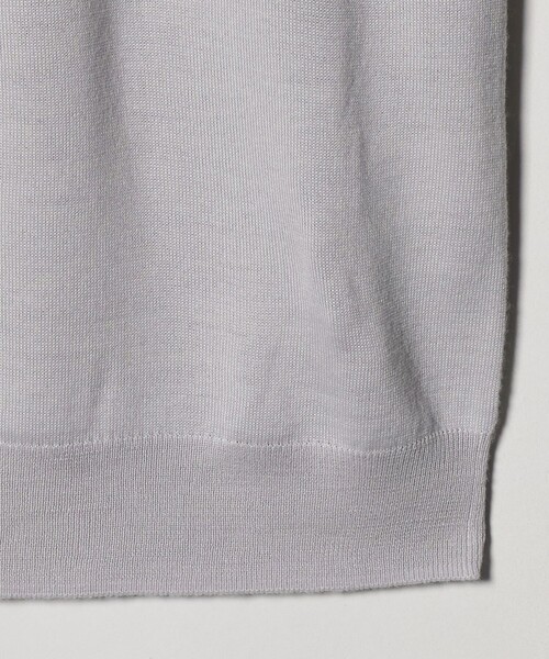 BEAUTY&YOUTH UNITED ARROWS（ビューティーアンドユースユナイテッドアローズ）の「【WEB限定 WARDROBE SMART】マシーンウォッシャブル ウールミックス ジャケット クルーネック（ニット/セーター・メンズ・ホワイト/ライトグレー/ブラック・XL/L/M/S）」の15枚目の写真