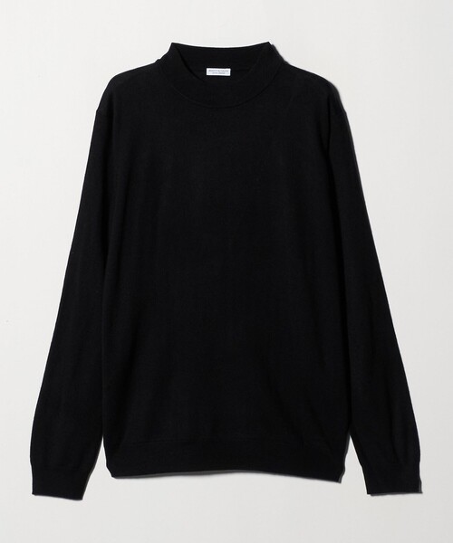 BEAUTY&YOUTH UNITED ARROWS（ビューティーアンドユースユナイテッドアローズ）の「【WEB限定 WARDROBE SMART】マシーンウォッシャブル ウールミックス ジャケット クルーネック（ニット/セーター・メンズ・ホワイト/ライトグレー/ブラック・XL/L/M/S）」の7枚目の写真