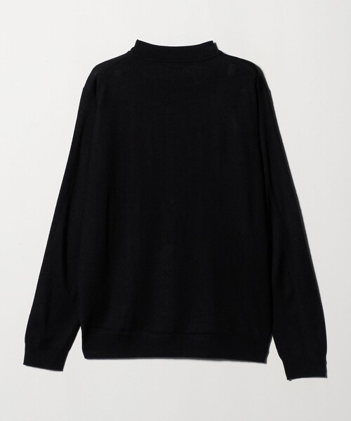BEAUTY&YOUTH UNITED ARROWS（ビューティーアンドユースユナイテッドアローズ）の「【WEB限定 WARDROBE SMART】マシーンウォッシャブル ウールミックス ジャケット クルーネック（ニット/セーター・メンズ・ホワイト/ライトグレー/ブラック・XL/L/M/S）」の10枚目の写真
