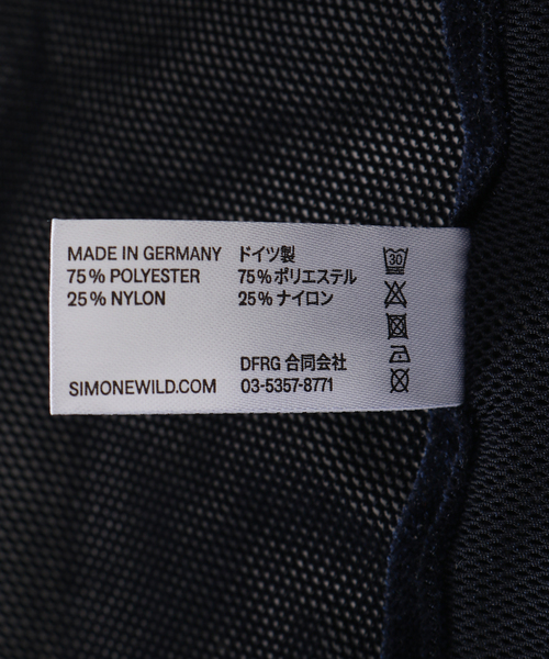FRAMeWORK（フレームワーク）の「SIMONE WILD/シモーネ ワイルド メッシュベルベットトライアングルスカーフ（バンダナ/スカーフ・レディース・ネイビー・FREE）」の5枚目の写真