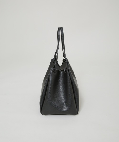 YAHKI(ヤーキ)の「YAHKI/SHRINK SOFT W FACE トートバッグ(トートバッグ・レディース・ブラック/グレー・FREE)」の5枚目の写真