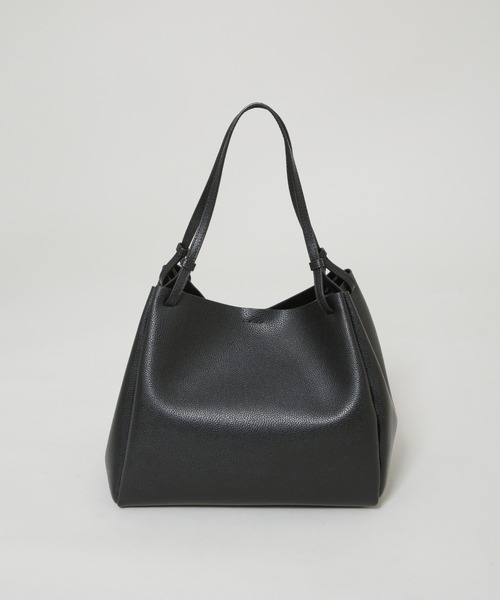 YAHKI(ヤーキ)の「YAHKI/SHRINK SOFT W FACE トートバッグ(トートバッグ・レディース・ブラック/グレー・FREE)」の6枚目の写真