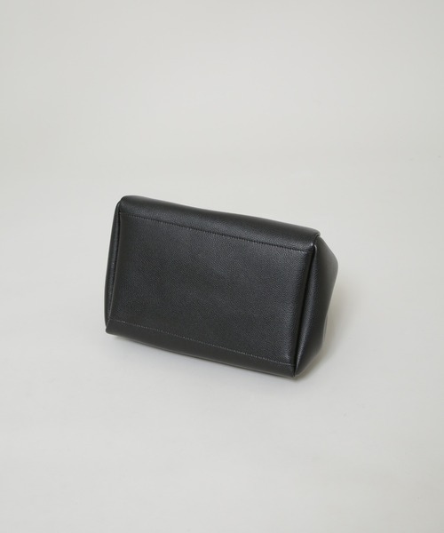 YAHKI(ヤーキ)の「YAHKI/SHRINK SOFT W FACE トートバッグ(トートバッグ・レディース・ブラック/グレー・FREE)」の7枚目の写真