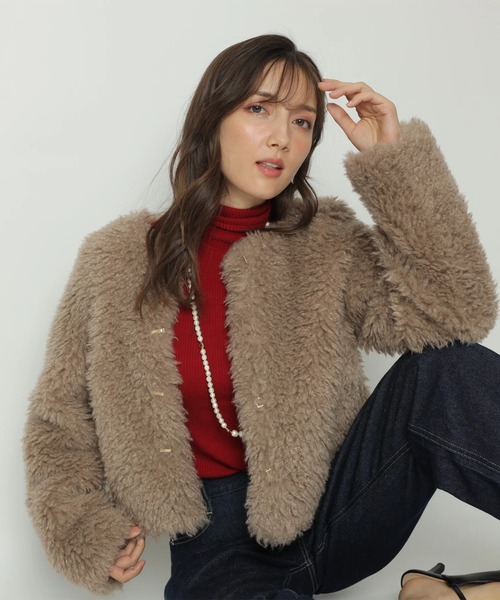 ファーブルゾン（その他アウター）｜Apuweiser-riche（アプワイザー