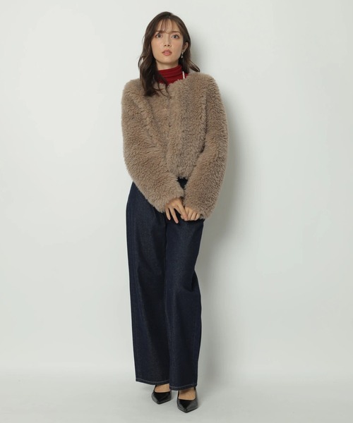 アプワイザーリッシェ　アウター　ブルゾン ファーブルゾン（その他アウター）｜Apuweiser-riche