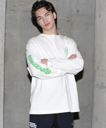 SAYHELLO（セイハロー）の「MANASTASH/マナスタッシュ/SAYHELLO L/S TEE（Tシャツ/カットソー）」