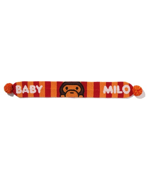 BABY MILO STRIPE KNIT SCARF