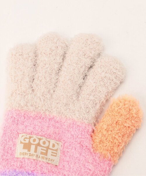 BREEZE（ブリーズ）の「【ジュニア対応】マシュマロニット手袋（手袋・キッズ・オフホワイト/ピンク/オレンジ/チャコール・120/140/95）」の17枚目の写真
