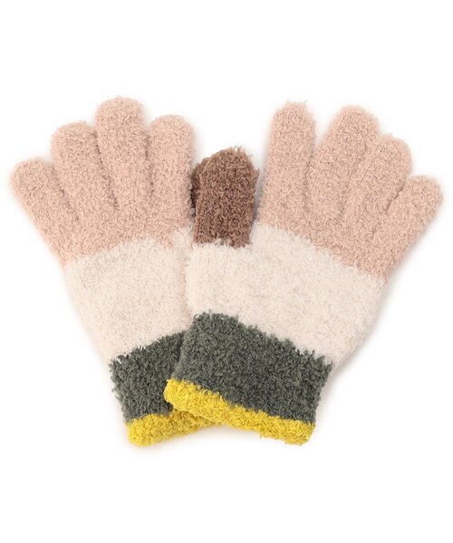 BREEZE（ブリーズ）の「【ジュニア対応】マシュマロニット手袋（手袋・キッズ・オフホワイト/ピンク/オレンジ/チャコール・120/140/95）」の15枚目の写真