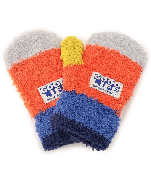 BREEZE（ブリーズ）の「【ジュニア対応】マシュマロニット手袋（手袋・キッズ・オフホワイト/ピンク/オレンジ/チャコール・120/140/95）」の7枚目の写真