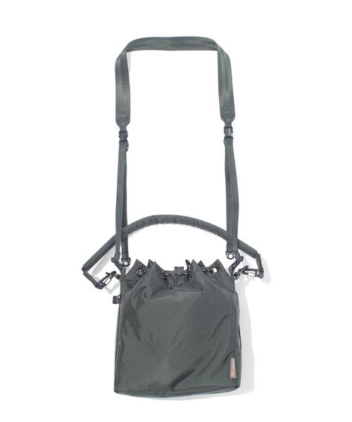 F/CE. (エフシーイー)の「F/CE./エフシーイー 420 re/cor TACTICAL 2WAY DRAWSTRING 4L(ショルダーバッグ・メンズ・ブラック/グレー・FREE)」の11枚目の写真
