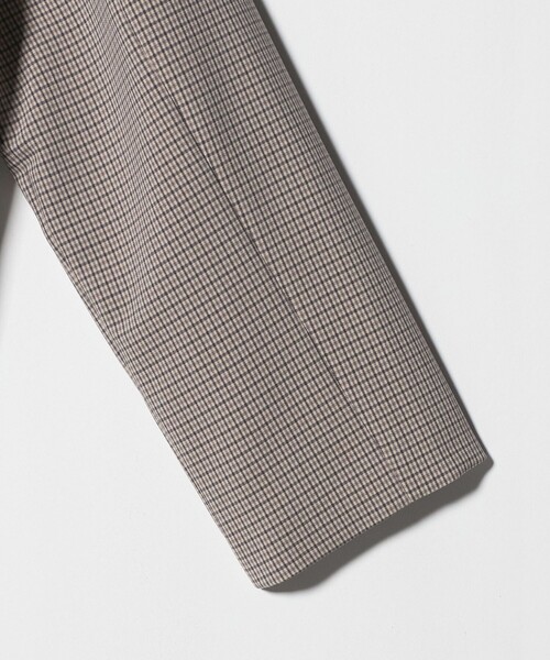 A DAY IN THE LIFE UNITED ARROWS(アデイインザライフユナイテッドアローズ)の「ダブルクロス キーネックコート <A DAY IN THE LIFE>(ノーカラーコート・レディース・ブラック/モカ/その他1・38/36)」の13枚目の写真