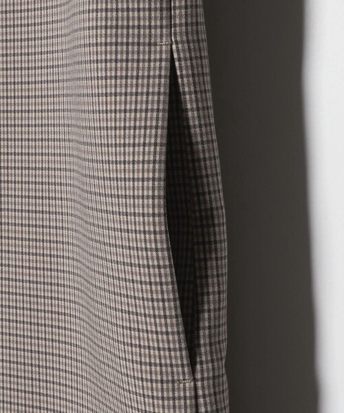 A DAY IN THE LIFE UNITED ARROWS(アデイインザライフユナイテッドアローズ)の「ダブルクロス キーネックコート <A DAY IN THE LIFE>(ノーカラーコート・レディース・ブラック/モカ/その他1・38/36)」の14枚目の写真