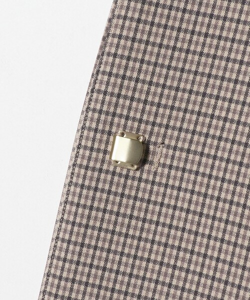 A DAY IN THE LIFE UNITED ARROWS(アデイインザライフユナイテッドアローズ)の「ダブルクロス キーネックコート <A DAY IN THE LIFE>(ノーカラーコート・レディース・ブラック/モカ/その他1・38/36)」の15枚目の写真