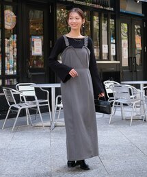 Chez toi | 【ITAMI企画】フレアスリーブニット×2WAYキャミワンピース(ワンピース)