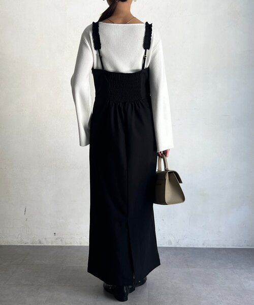 ITAMI企画】フレアスリーブニット×2WAYキャミワンピース（ワンピース