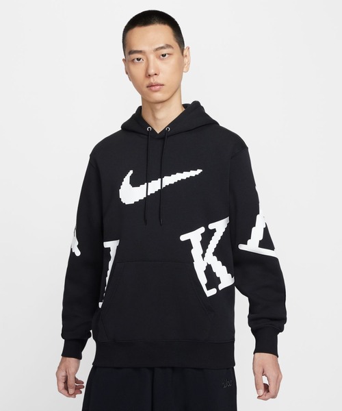 NIKE(ナイキ)の「ナイキ NIKE ナイキ クラブ BB GX ネオ L/S フーディ VAR(その他トップス・メンズ・ブラック/ホワイト・S/M/L/LL/3L)」の1枚目の写真