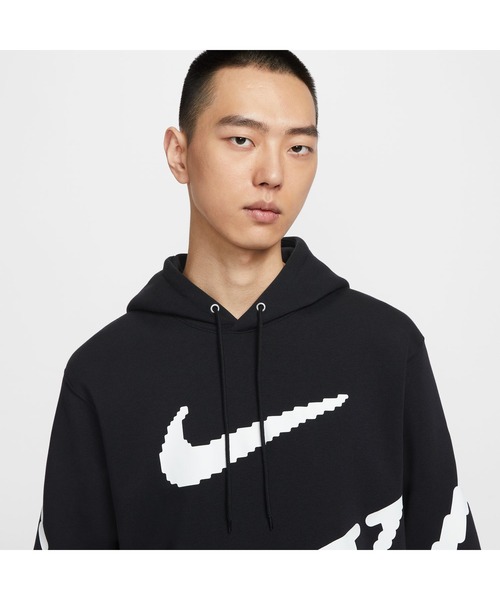NIKE(ナイキ)の「ナイキ NIKE ナイキ クラブ BB GX ネオ L/S フーディ VAR(その他トップス・メンズ・ブラック/ホワイト・S/M/L/LL/3L)」の5枚目の写真
