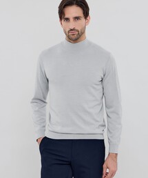 MACKINTOSH LONDON（マッキントッシュ ロンドン）の「ウールプラックスホールガーメントモックネックニット（ニット/セーター）」