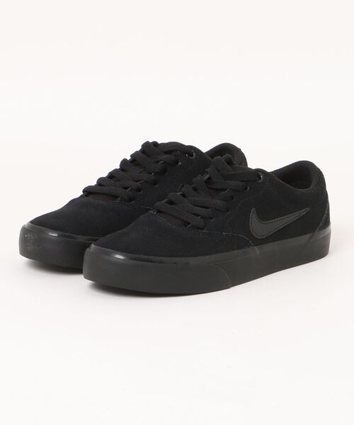NIKE(ナイキ)の「《NIKE》CHARGE SUEDE(スニーカー・レディース・ブラック×ブラック/グレー/ライトグレー/ブラック×ホワイト・23.0cm/23.5cm/24.0cm/24.5cm/25.0cm/22.5cm)」の3枚目の写真