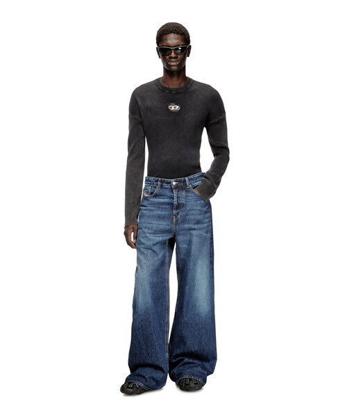 DIESEL（ディーゼル）の「メンズ オーバーサイズデニムパンツ D-RISE L.30（デニムパンツ・メンズ・インディゴブルー・26inch/34inch/32inch/30inch/28inch/36inch）」の4枚目の写真