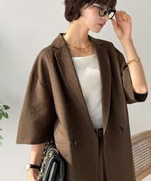 Classical Evon（クラシカルエヴォン）の「【Classical Evon】さらりと整う、余裕。リネンタッチジャケット（セットアップ可）（テーラードジャケット）」