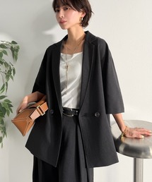 Classical Evon（クラシカルエヴォン）の「【Classical Evon】さらりと整う、余裕。リネンタッチジャケット（セットアップ可）（テーラードジャケット）」