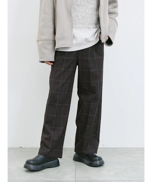 Samansa Mos2 blue（サマンサモスモスブルー）の「【吸湿発熱】マルチスタイルストレートパンツ（その他パンツ・レディース・モカ/ベージュ/グレー/ブラック/ブラウン・SS/M/L/S）」の4枚目の写真