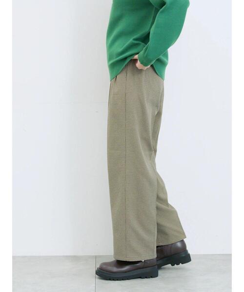 Samansa Mos2 blue（サマンサモスモスブルー）の「【吸湿発熱】マルチスタイルストレートパンツ（その他パンツ・レディース・モカ/ベージュ/グレー/ブラック/ブラウン・SS/M/L/S）」の11枚目の写真