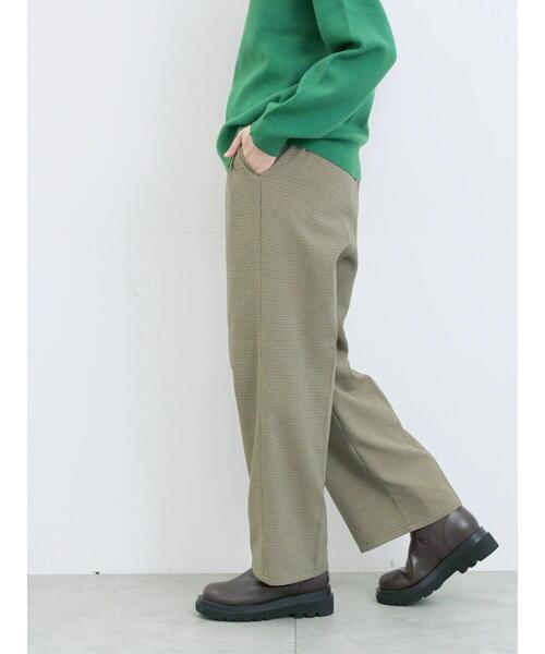 Samansa Mos2 blue（サマンサモスモスブルー）の「【吸湿発熱】マルチスタイルストレートパンツ（その他パンツ・レディース・モカ/ベージュ/グレー/ブラック/ブラウン・SS/M/L/S）」の13枚目の写真