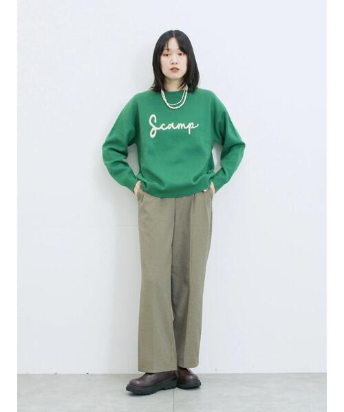 Samansa Mos2 blue（サマンサモスモスブルー）の「【吸湿発熱】マルチスタイルストレートパンツ（その他パンツ・レディース・モカ/ベージュ/グレー/ブラック/ブラウン・SS/M/L/S）」の17枚目の写真