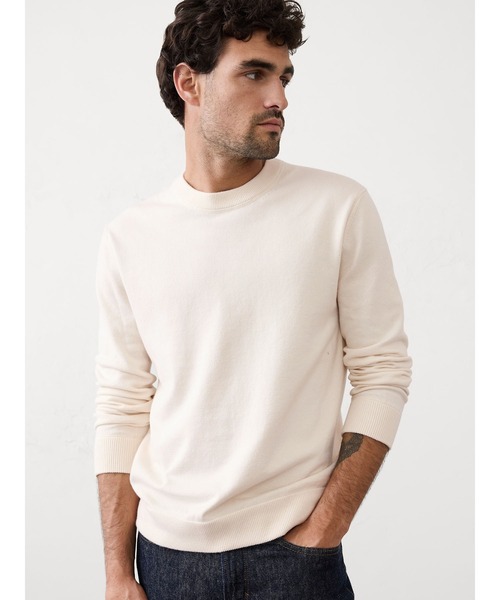 BANANA REPUBLIC FACTORY STORE(バナナリパブリック ファクトリーストア)の「BANANA REPUBLIC FACTORY STORE クラウドソフトクルーネックセーター(ニット/セーター・メンズ・ブルー/グリーン/アイボリー/チャコールグレー・S/M/L/XL)」の2枚目の写真