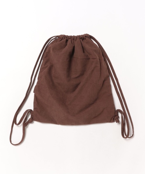 apres jour clair(アプレジュールクレア)の「【apres jour clair】フリルコーデュロイナップザック(バックパック/リュック・レディース・ベージュ/ダークブラウン・FREE)」の8枚目の写真