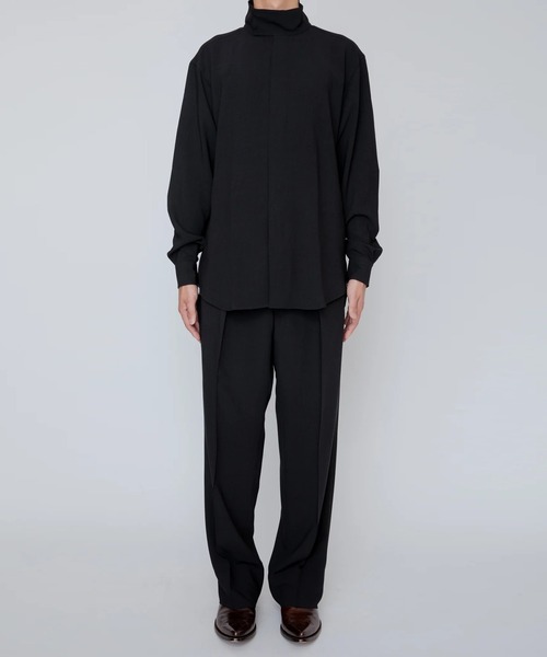 セール】【RAINMAKER/レインメーカー】MELANGE TWILL WIDE TROUSERS