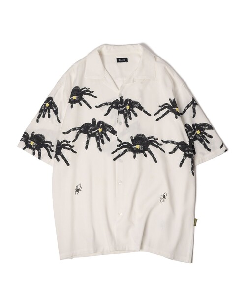 Subciety(サブサエティ)の「Tarantula shirt(シャツ/ブラウス・メンズ・ミント/ホワイト/ピンク・SMALL/MEDIUM/LARGE/X-LARGE)」の19枚目の写真