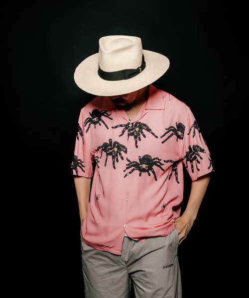 Subciety（サブサエティ）の「Tarantula shirt（シャツ/ブラウス・メンズ・ミント/ホワイト/ピンク・SMALL/MEDIUM/LARGE/X-LARGE）」の18枚目の写真